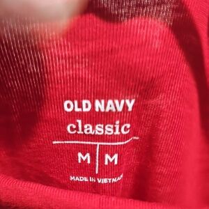 Old Navy Vibrant Red Tee